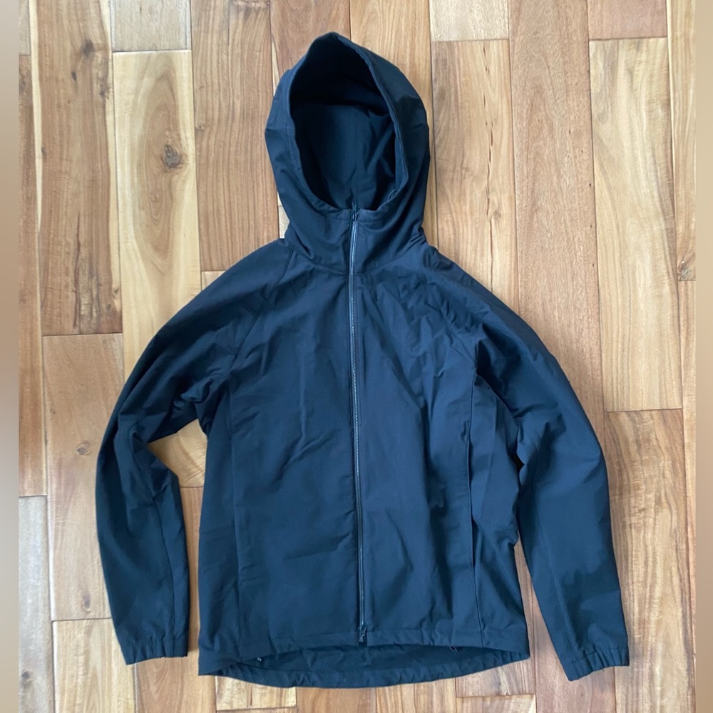 Theory light weight hooded jacket